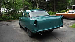 55 Chevy restoration picture 14