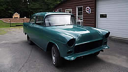 55 Chevy restoration picture 44
