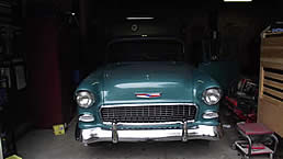 55 Chevy restoration picture 16
