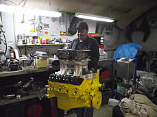 engine building