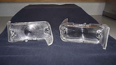 1967 Beaumont Front Parking Light Lens, Clear