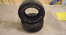 1969/70 Boss Mustang Tires, NOS