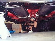 Dale working on a car to get it to a wedding
